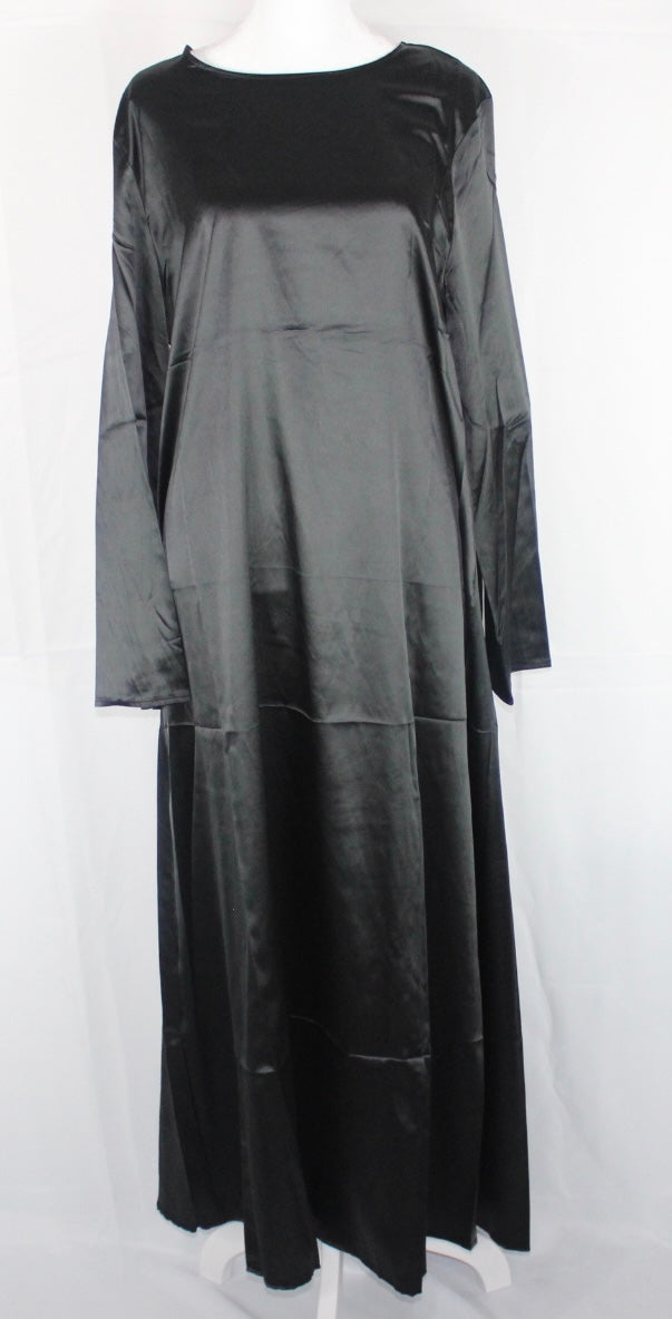 Satin 3 Piece Abaya