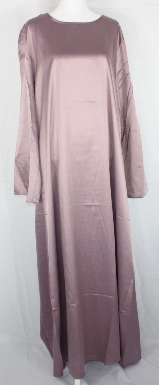 Satin 3 Piece Abaya